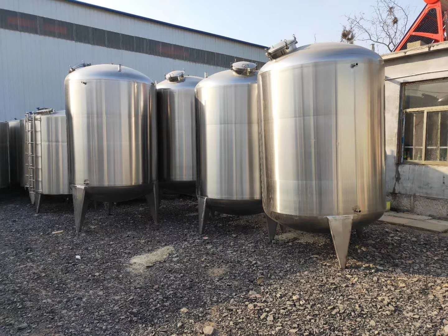 二手立式不锈钢储罐供应商