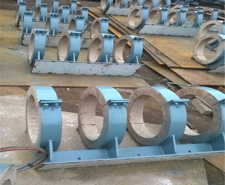 蒸汽管道滑动支架蛭石管托