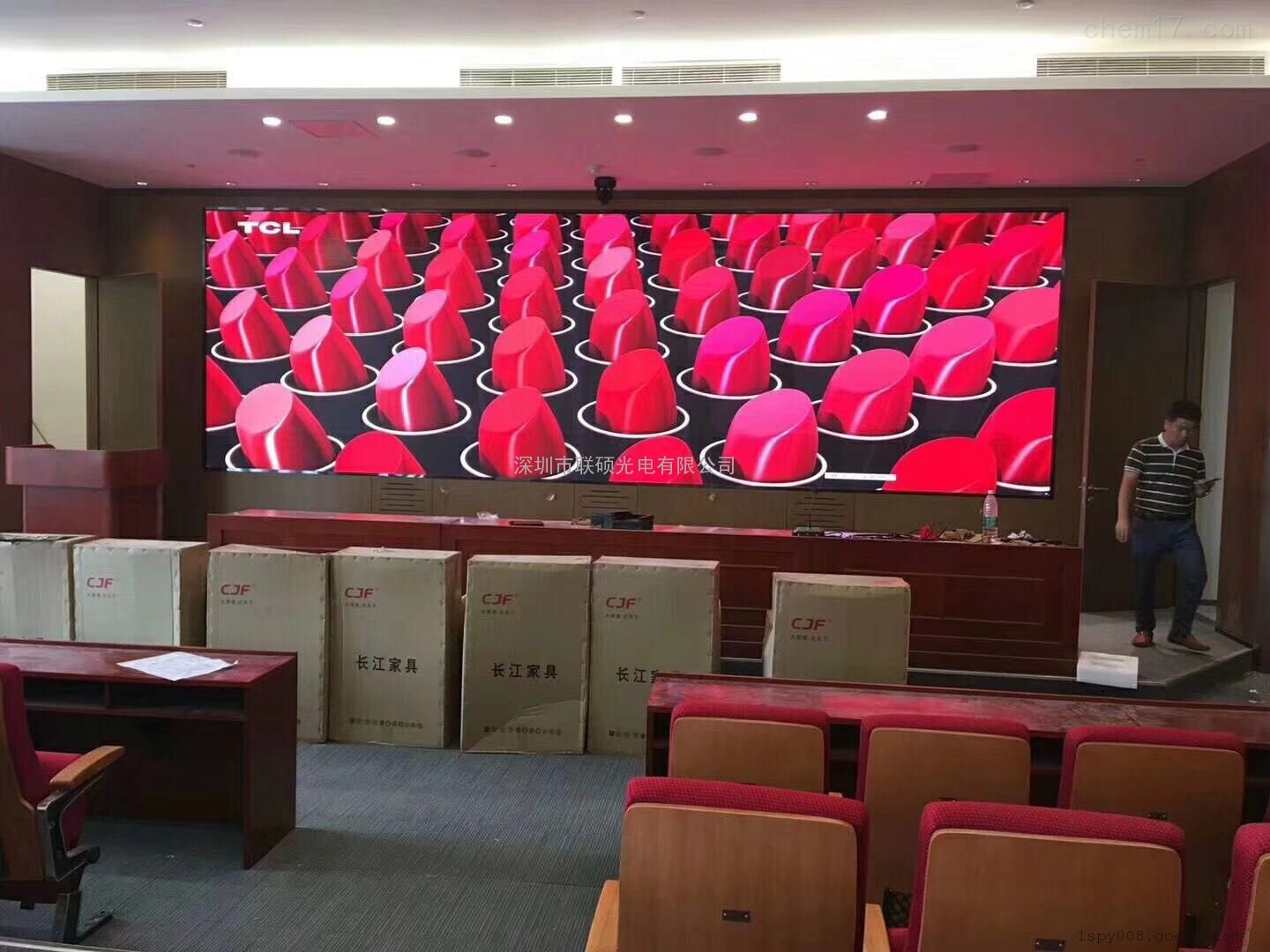 一般酒店大堂高清led电子屏多大尺寸用p几好