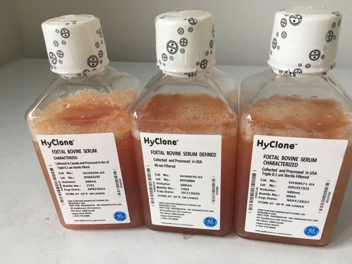 sh30406.05 hyclone新西兰胎牛血清