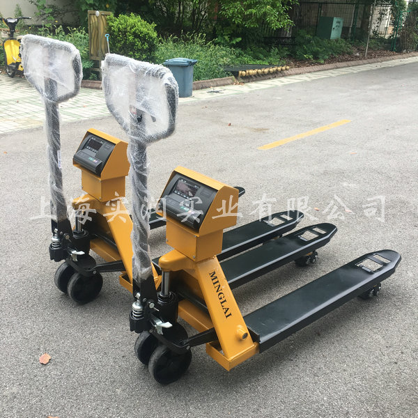 3吨手动液压叉车称