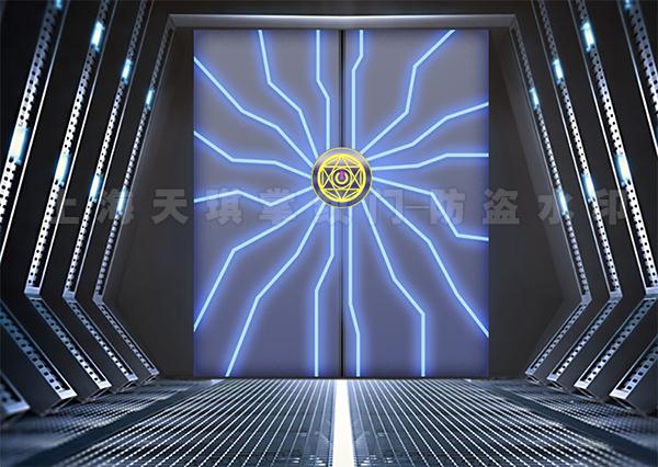 高科技手掌智能門